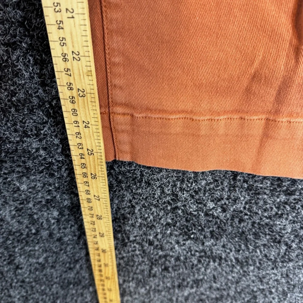 Gap High Rise Carpenter Utility Pants Burnt Orange Straight Leg Size 4